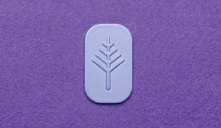 Aluminium metal badge