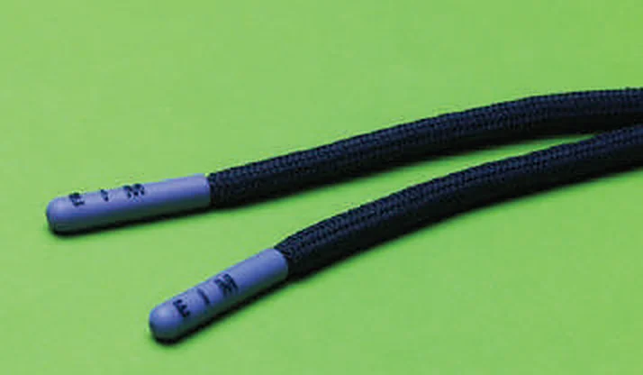 Recycled polyester cord & recycled TPU cord end