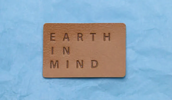 Water-based PU leather badge